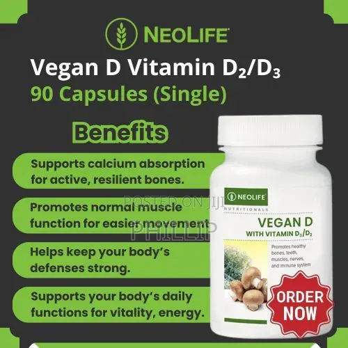 Vegan D With Vitamin D2 D3