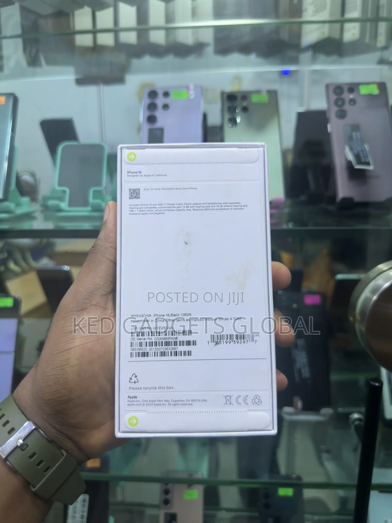 Apple iPhone 16 128 GB Black