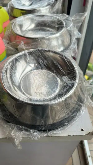Durable Stainless Steel Pet Bowl