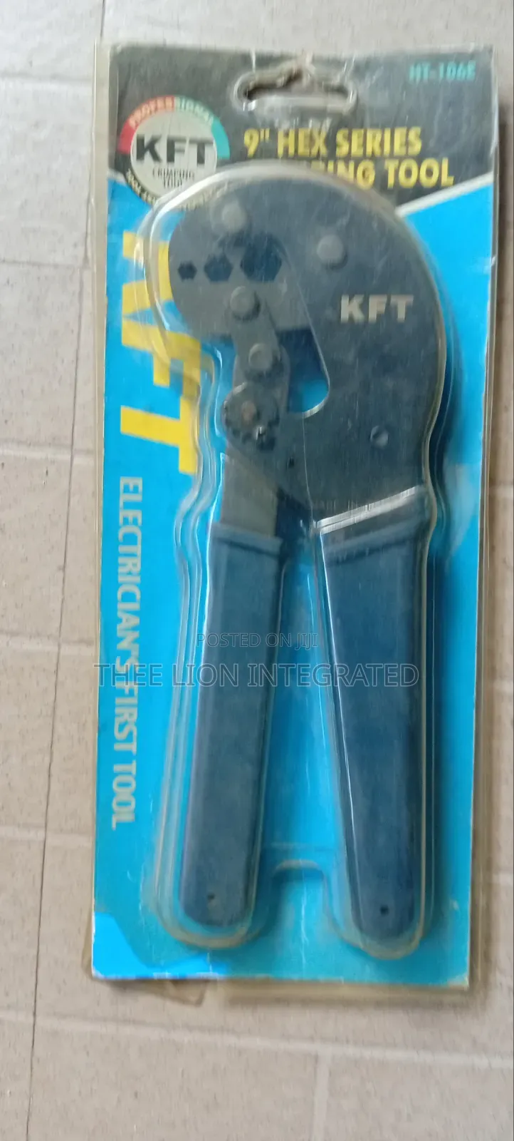 KFT 9" Hex Series Professional Crimping Tool (Ht-106e)