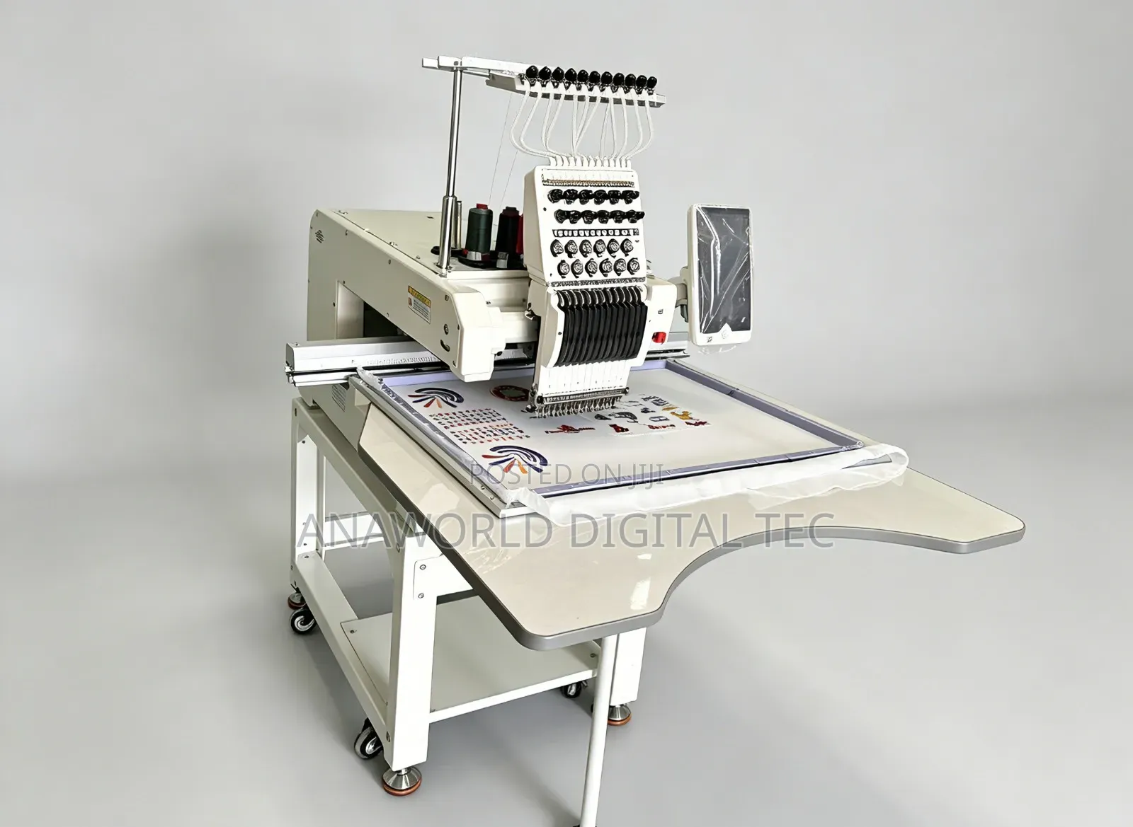 1head Single Head 500x800 Big Frame Embroidery Machine