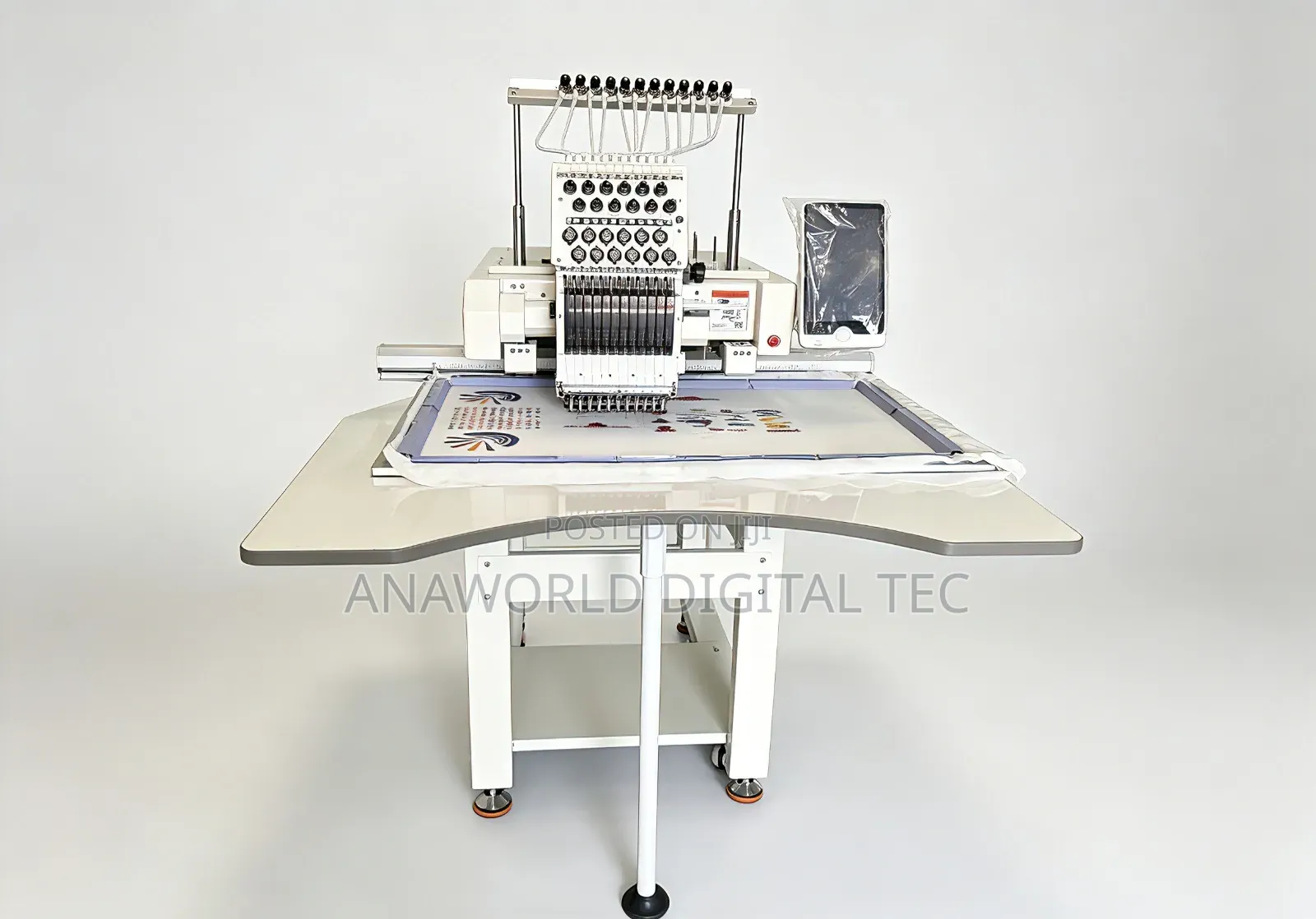 1head Single Head 500x800 Big Frame Embroidery Machine