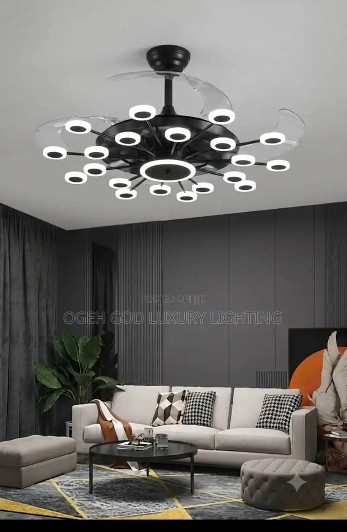Luxury Living Room Ceiling Fan