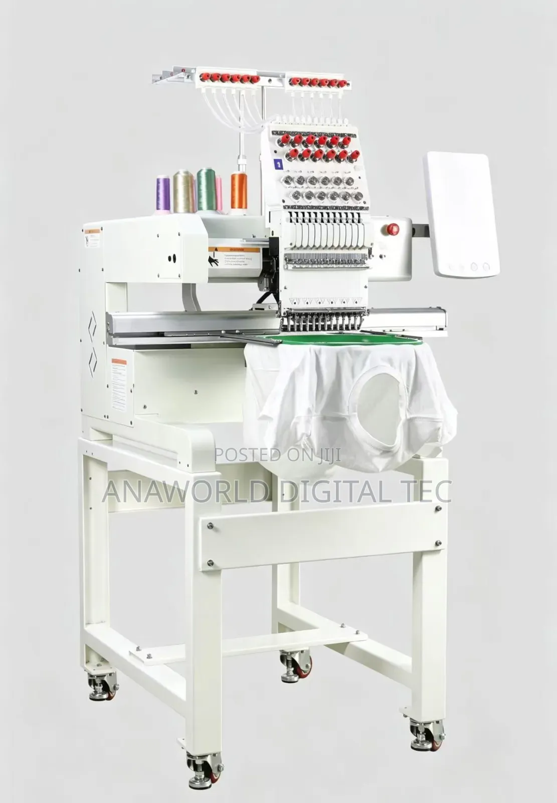 Anaworld 1head Single Head Monogramming Embroidery Machine