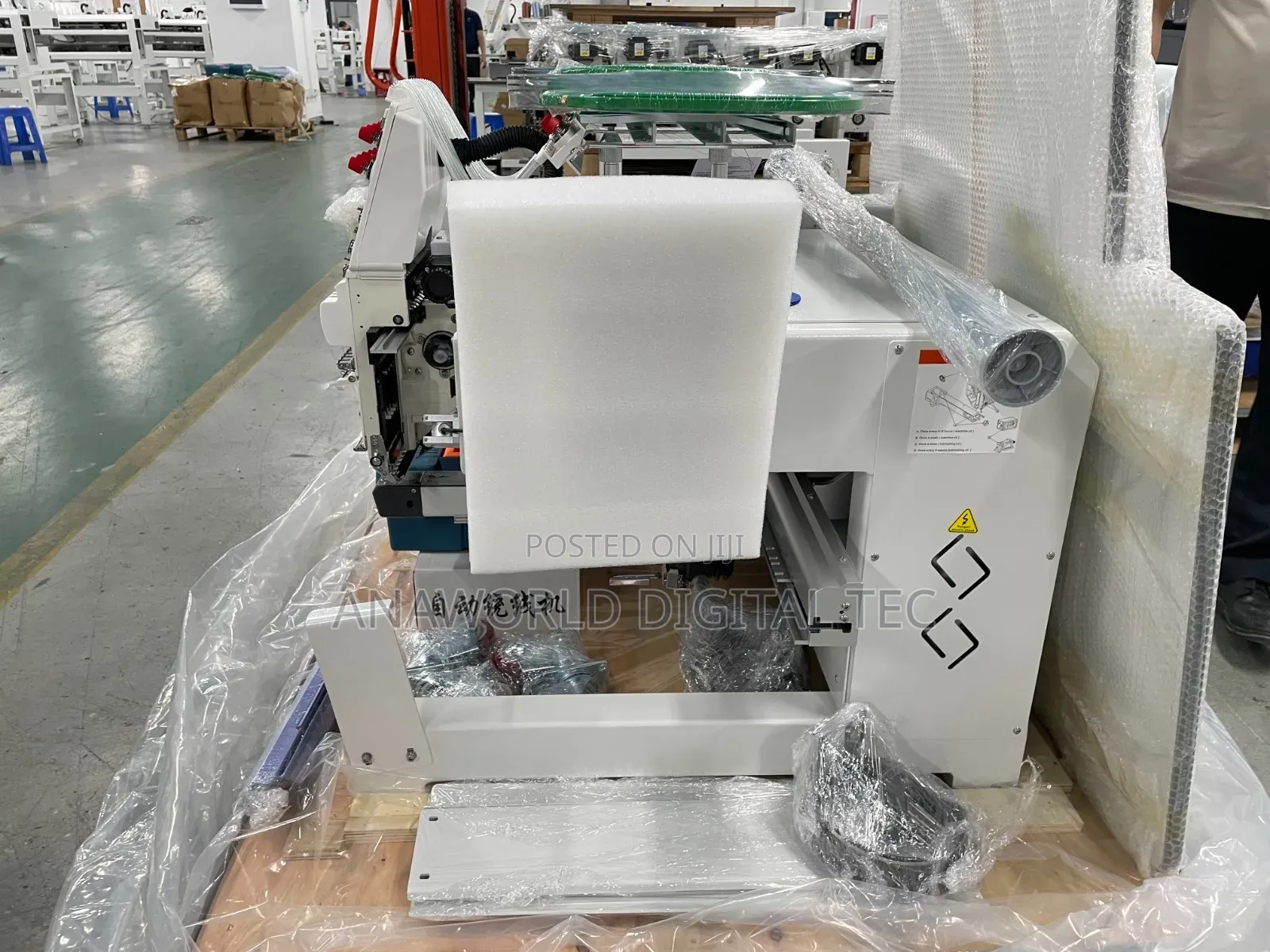 Anaworld 1head Single Head Monogramming Embroidery Machine