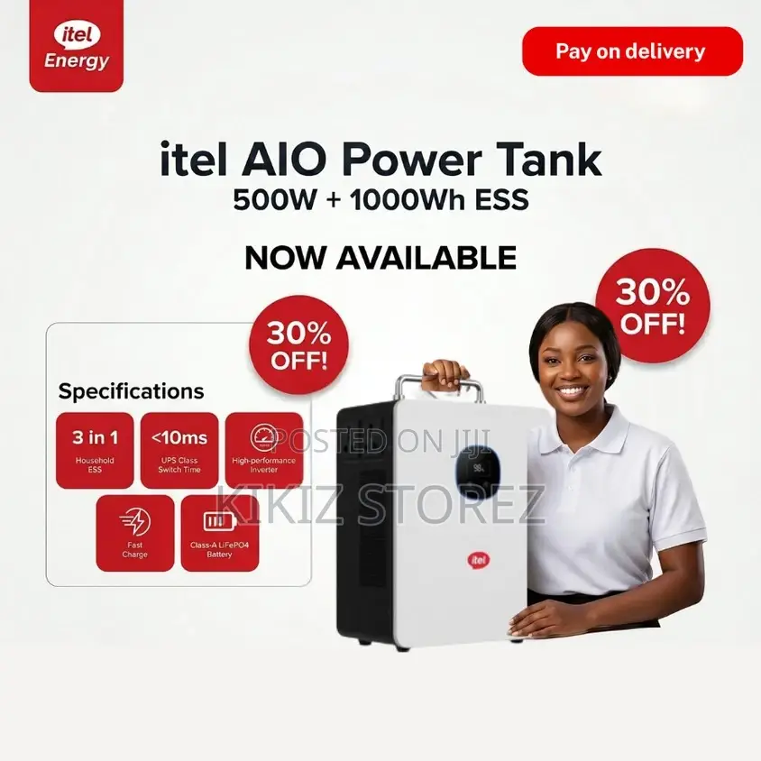 Itel Solar Power Tank