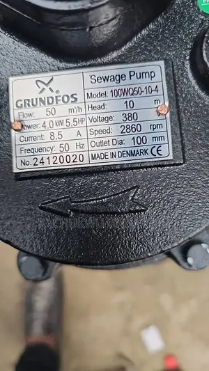 5.5 Grundfos Sewage Stainless