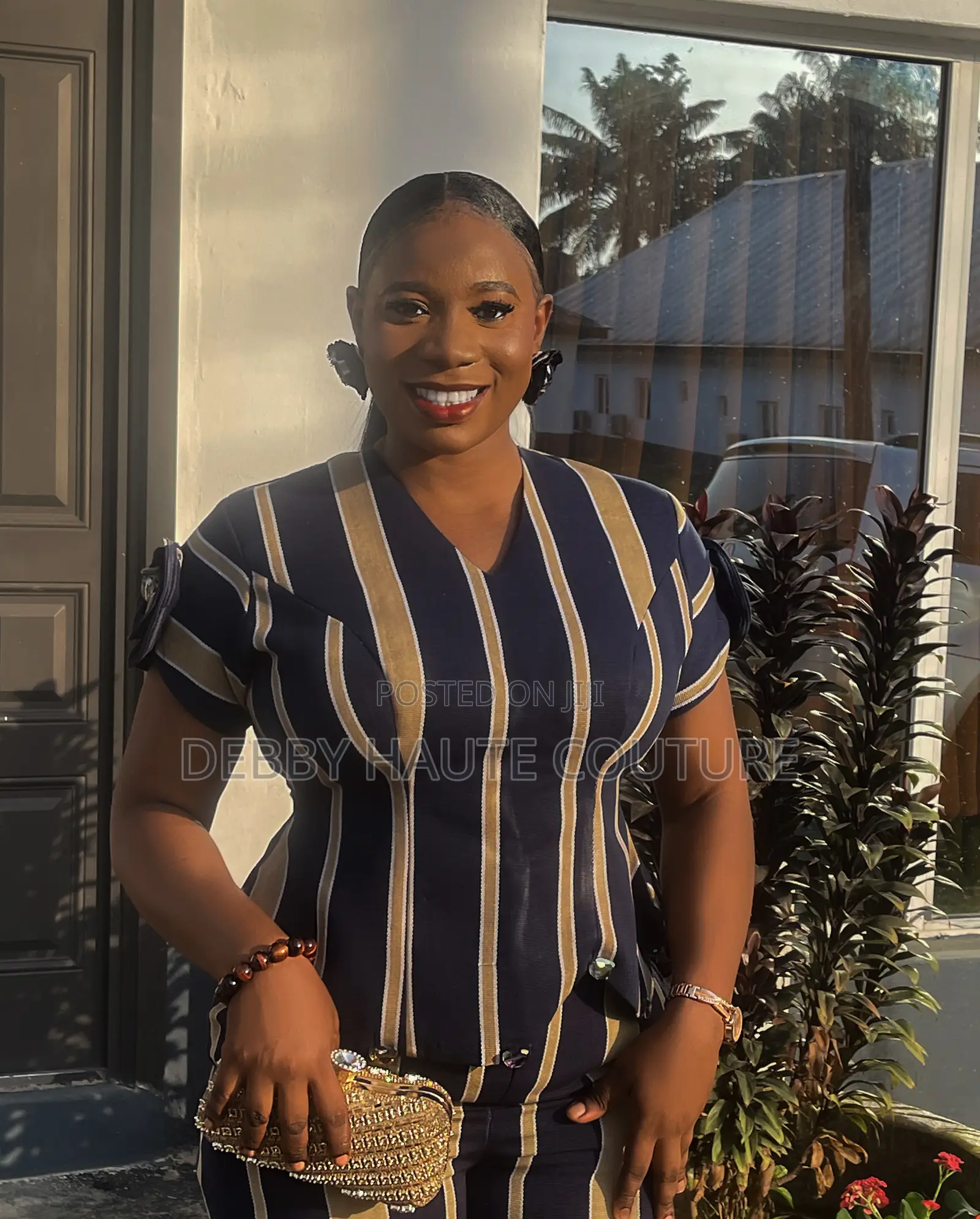Elegant Asooke Trouser or Skirt Set
