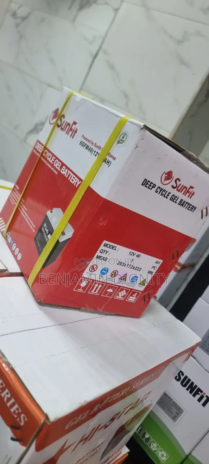 40ah 12v Sunfit Battery