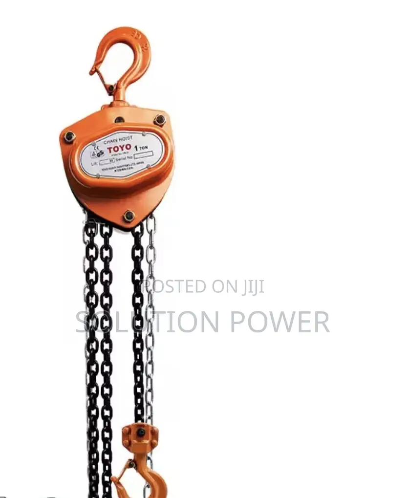 Heavy Duty 2tons by 6m Chain Block