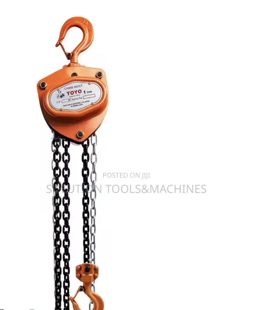 Heavy Duty 2tons by 6m Chain Block