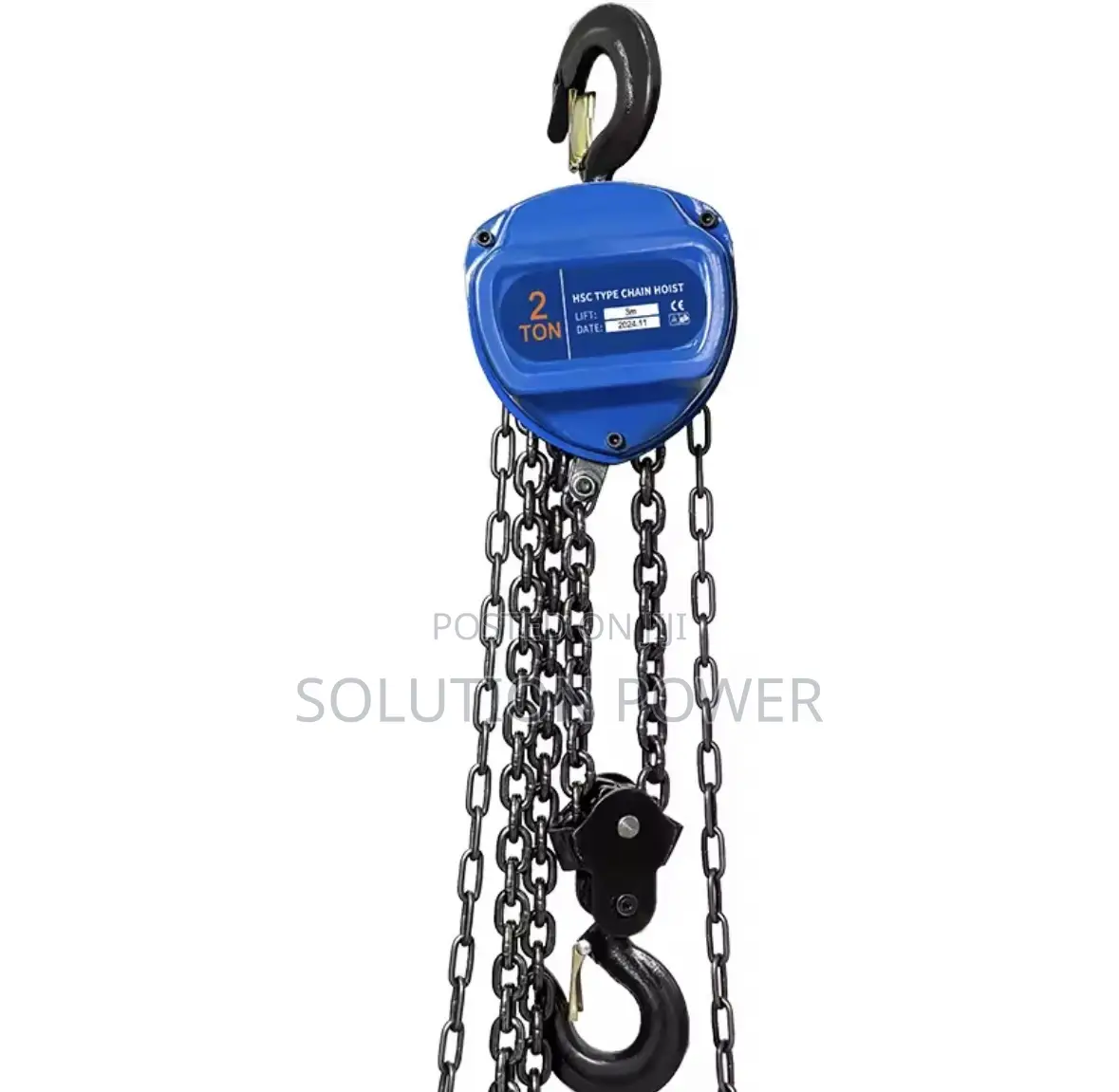 Heavy Duty 2tons by 6m Chain Block