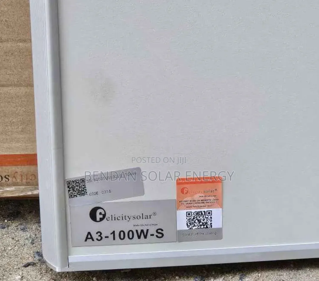 Felicity A3 100w Solar Street Light | Industrial Lighting Solution