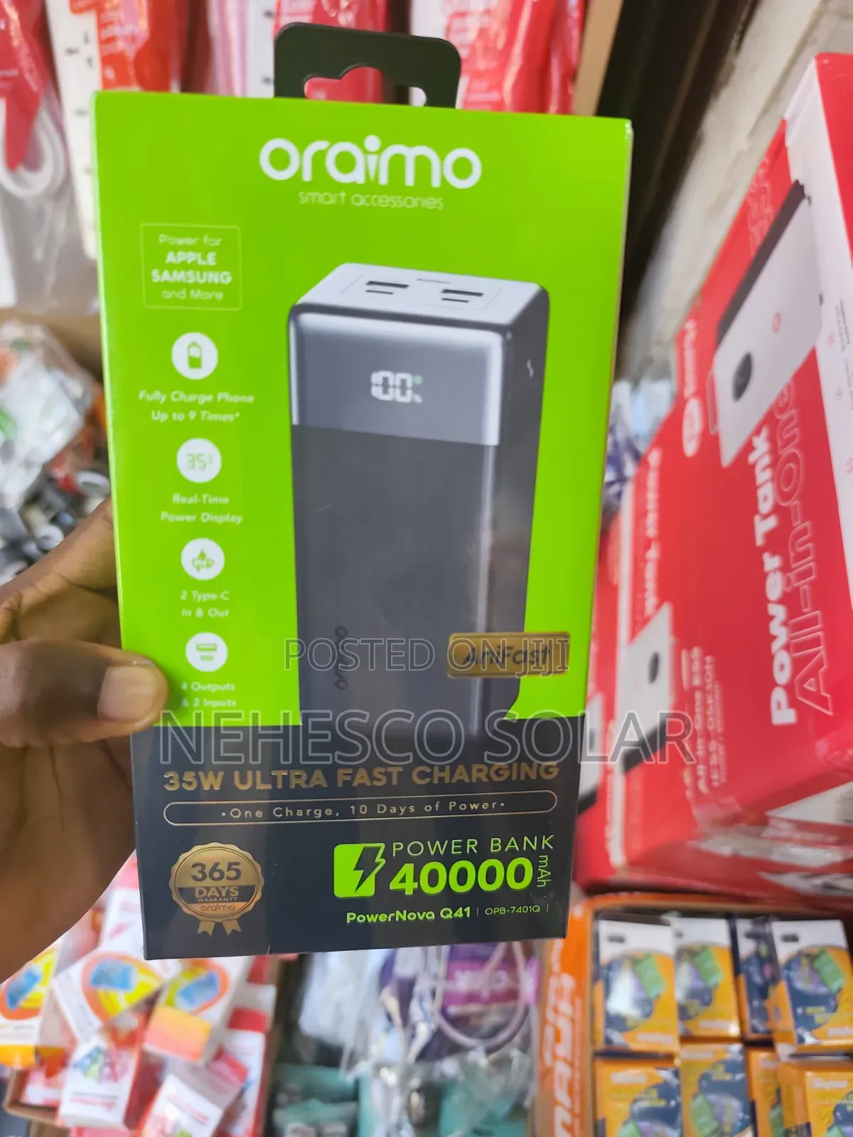 Original Oraimo 40,000mah