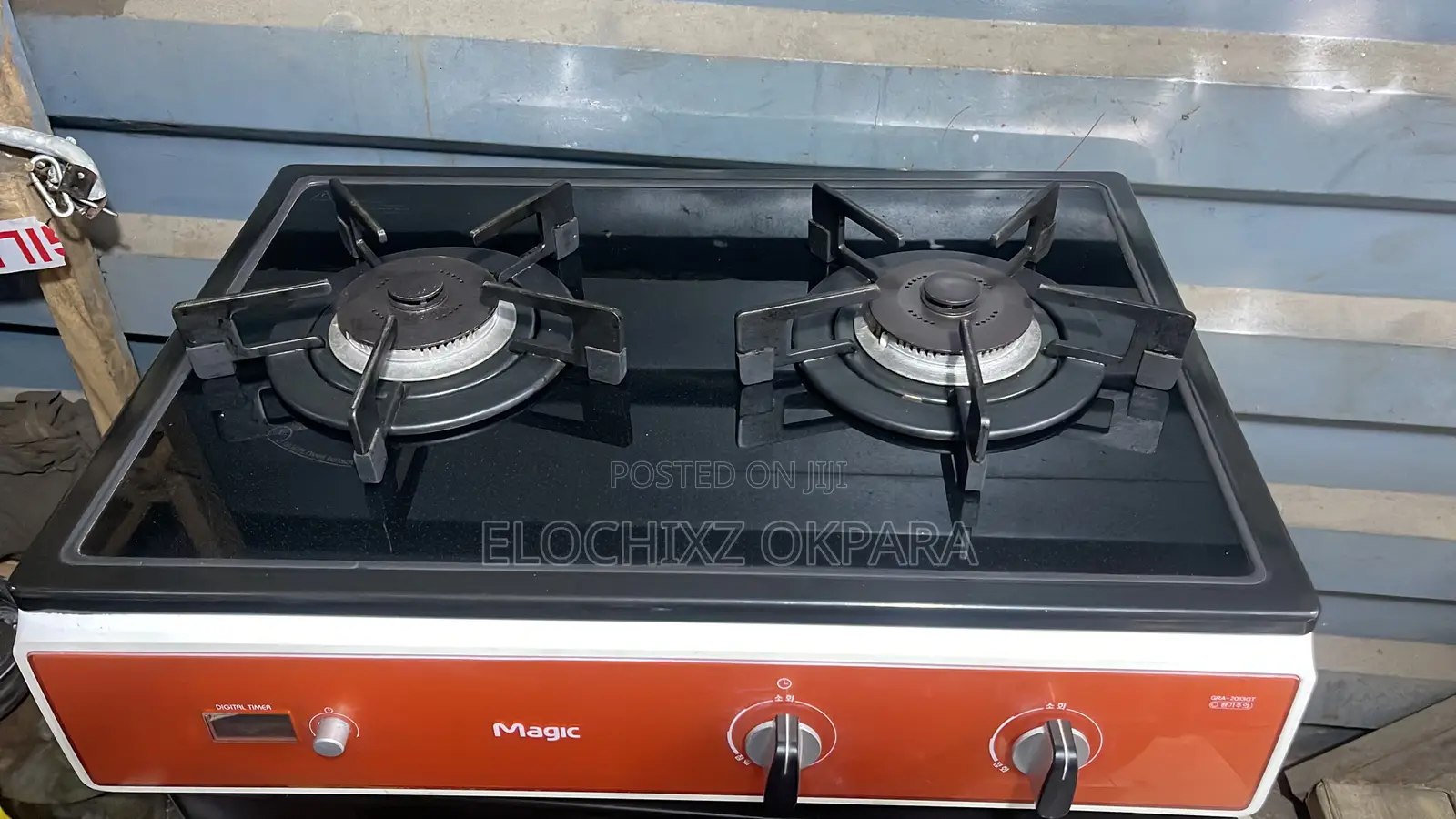 2 Burner Table Top Gas Cooker With Automatic