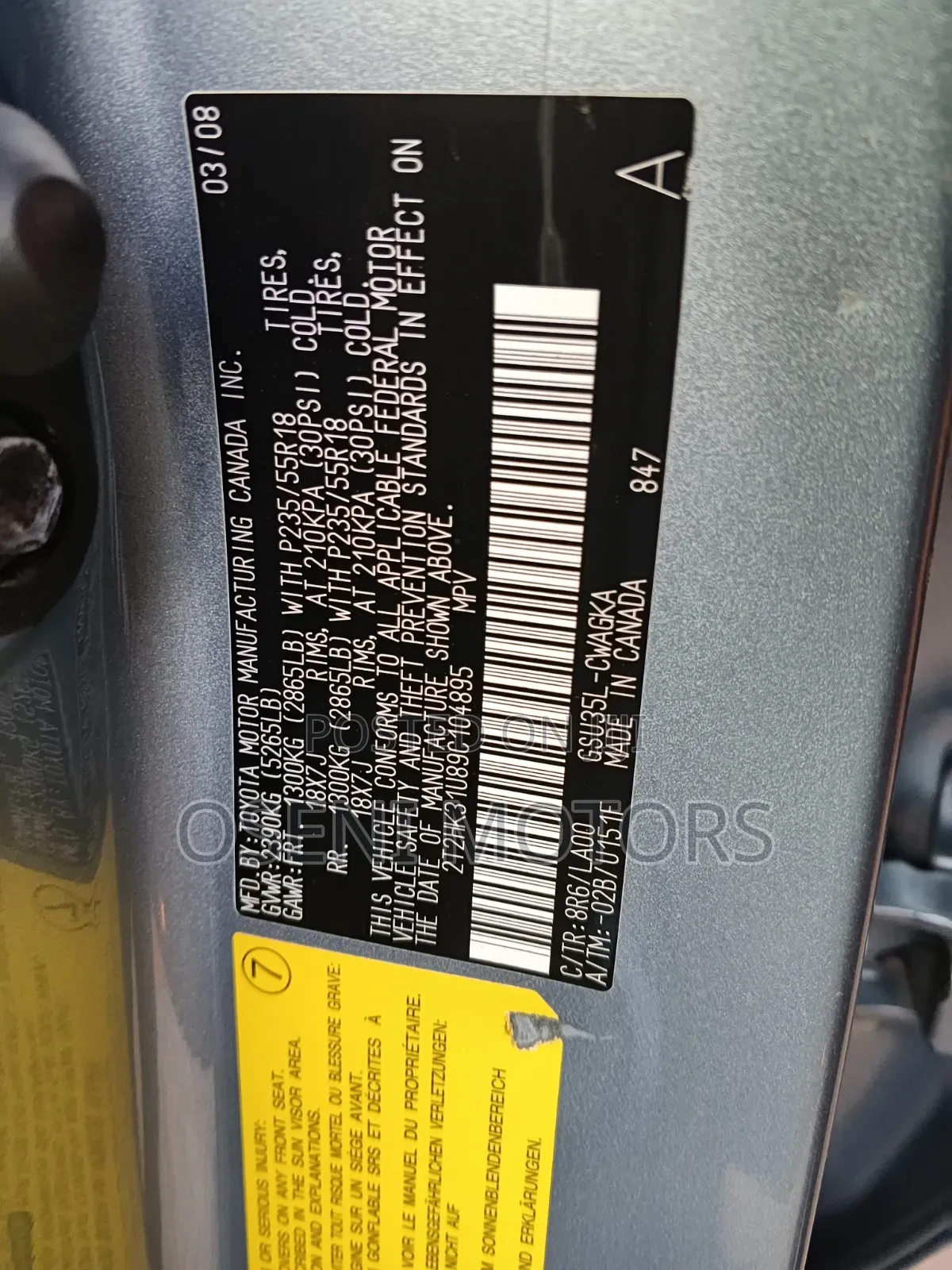 Lexus RX 2009 Gray