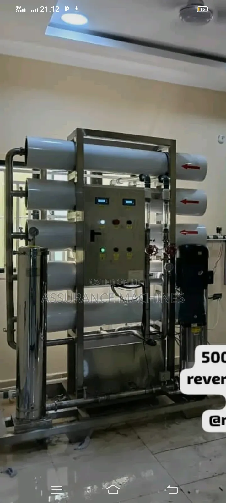 Reverse Osmosis System