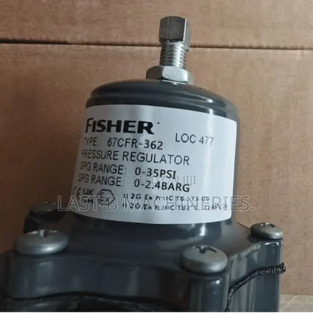 Fisher Pressure Regulator Valve