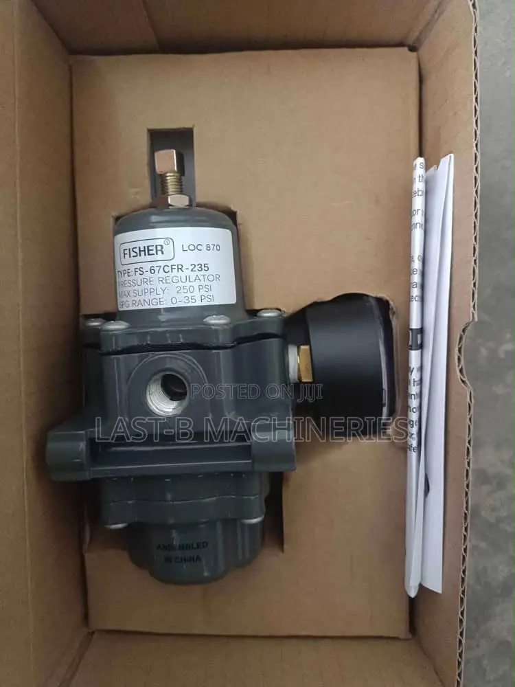 Fisher Pressure Regulator Valve