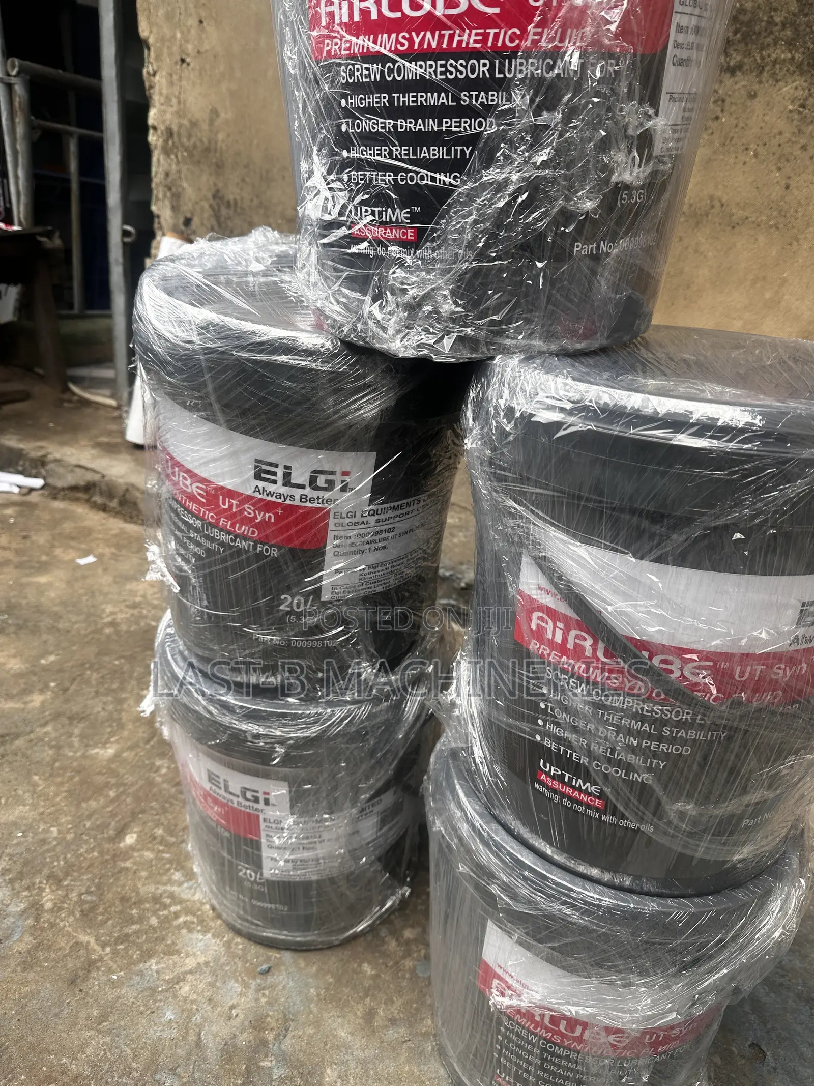 Elgi Screw Compressor Oil.