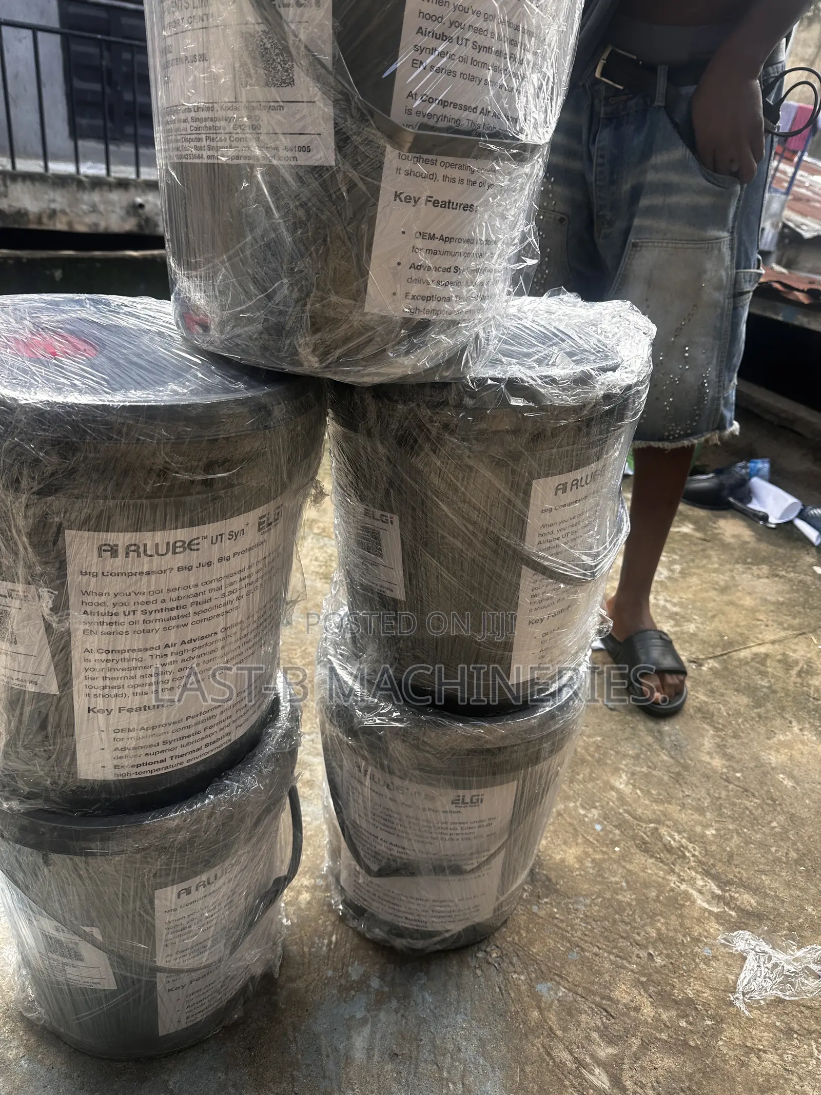 Elgi Screw Compressor Oil.