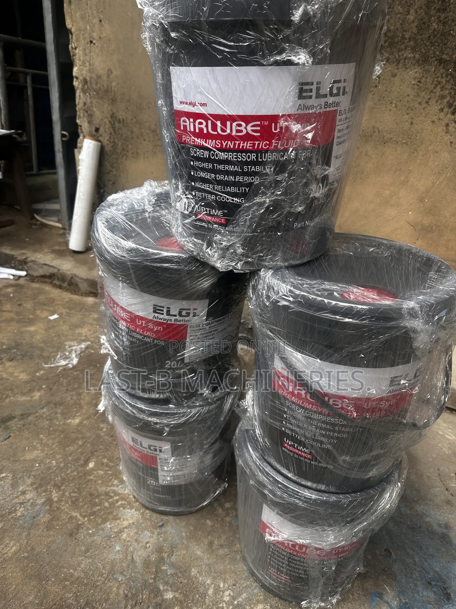 Elgi Screw Compressor Oil.