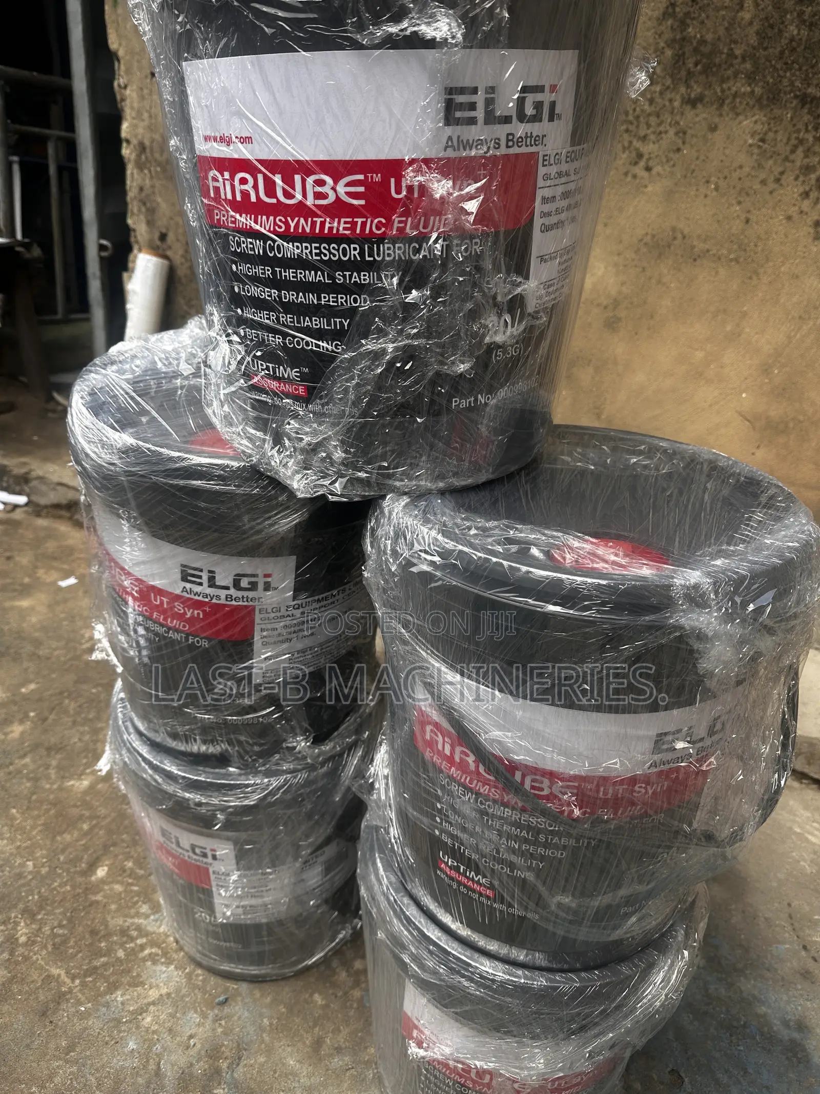 Elgi Screw Compressor Oil.