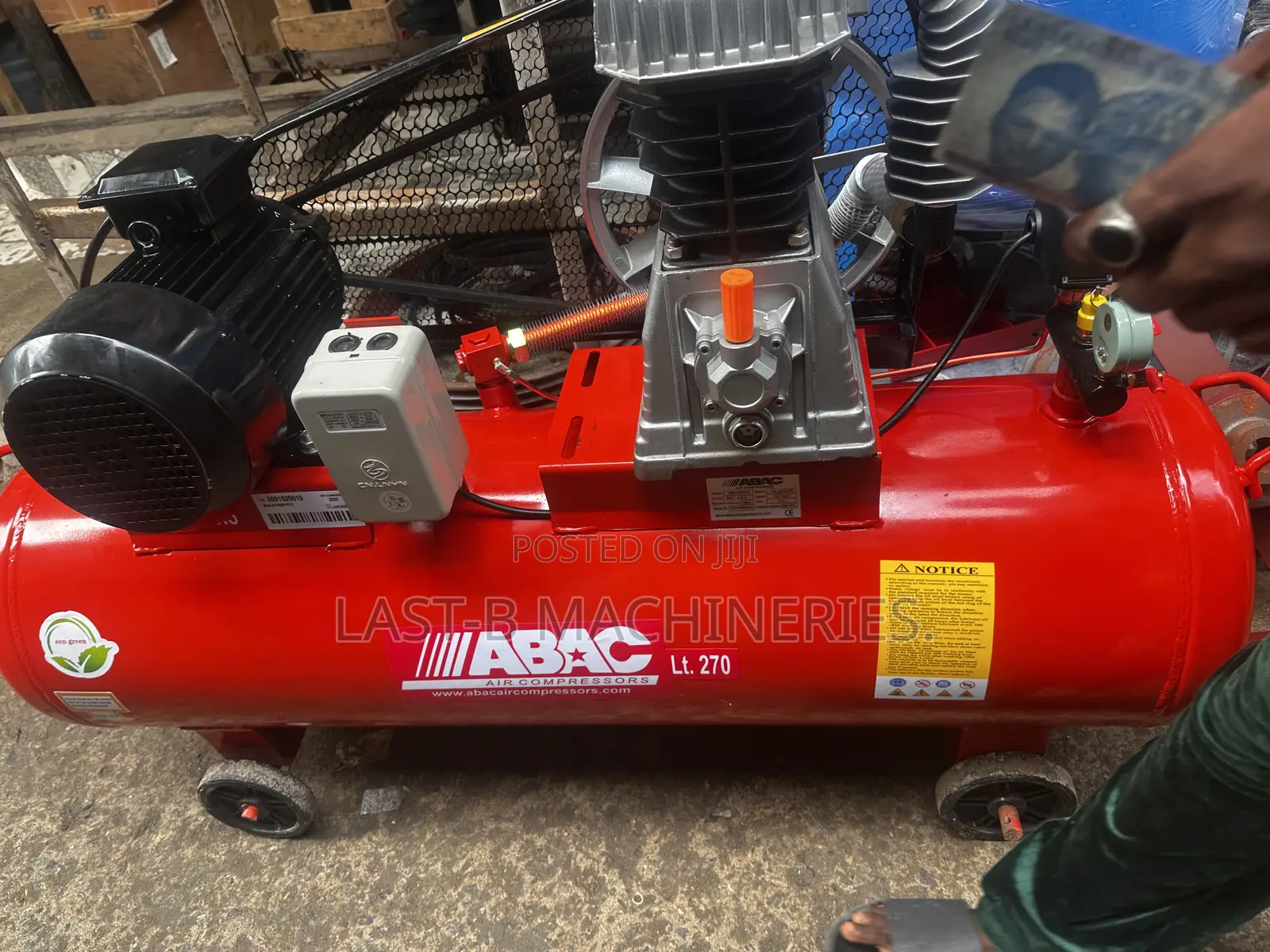 10hp, 300l Pistons Compressor