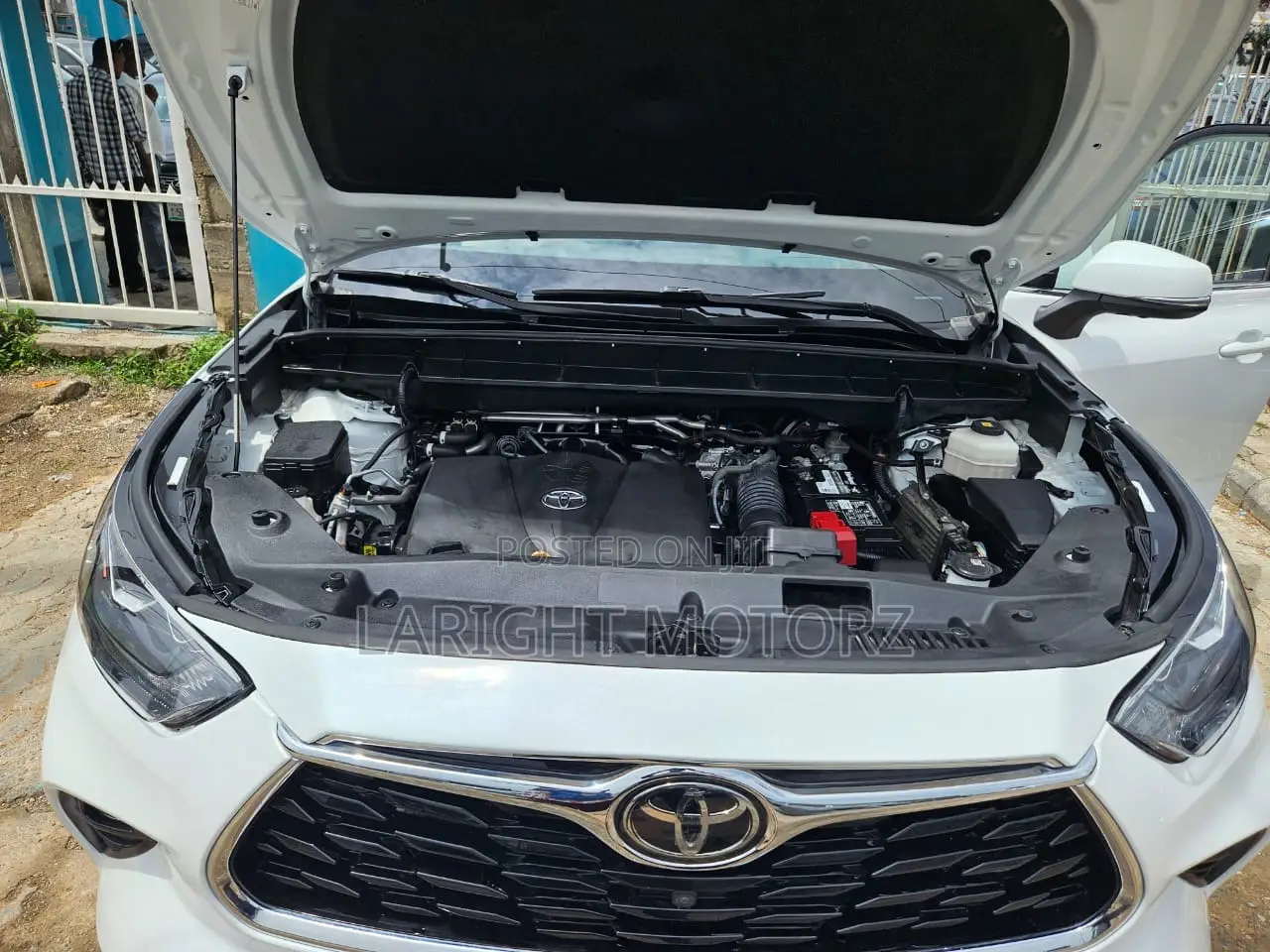 Toyota Highlander Platinum 2022 White