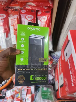 Original 40,000mah Power Bank With 4 Ports