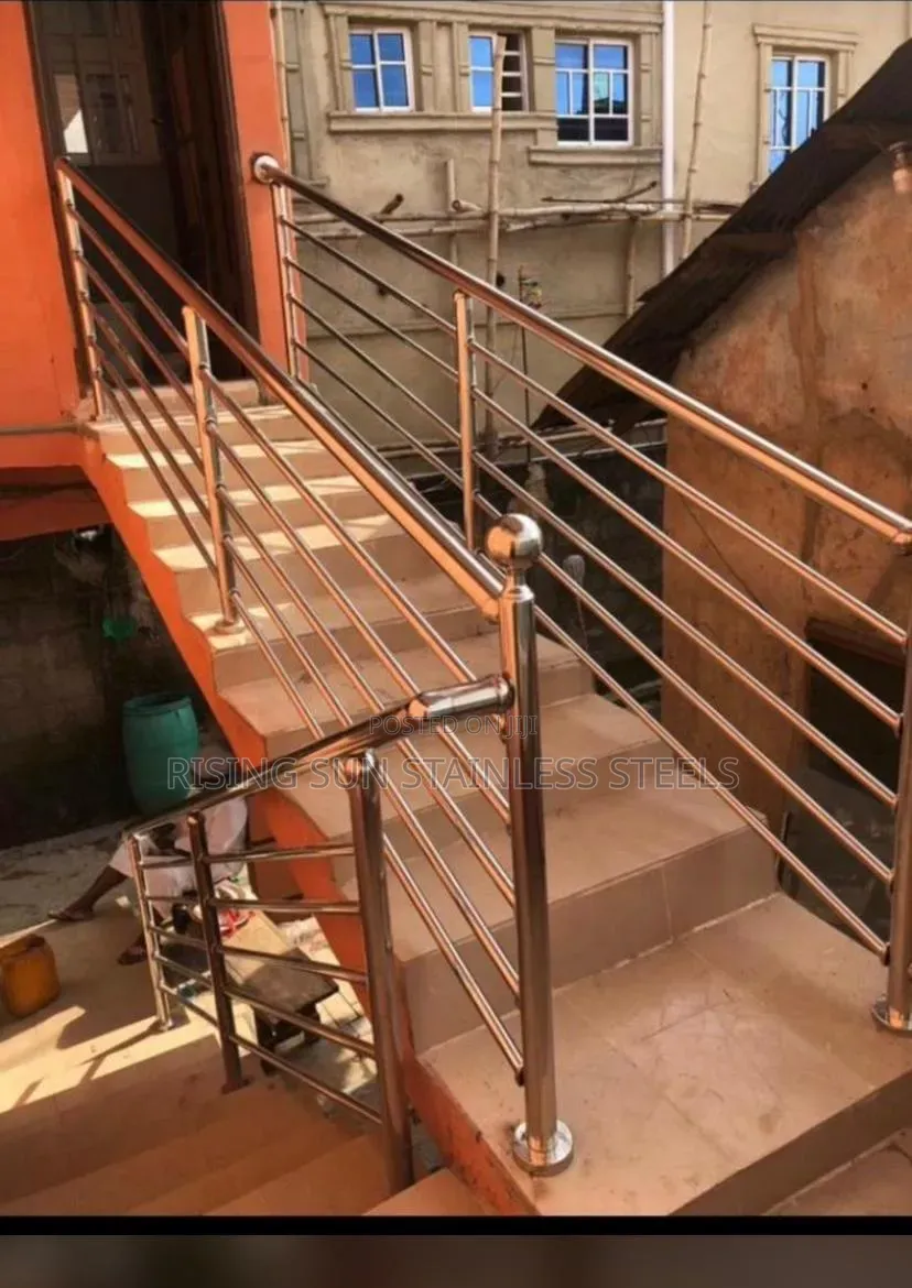 Plain Design Stainless Hand Rails