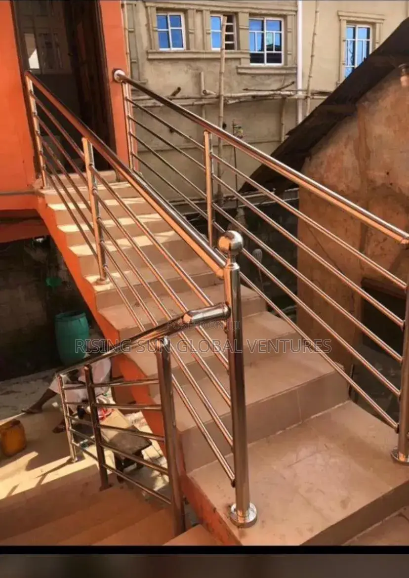 Plain Design Stainless Hand Rails