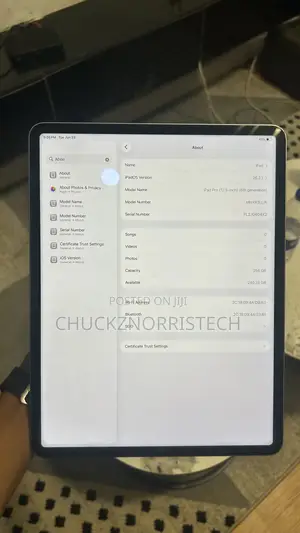 Apple iPad Pro 12.9 (2022) 256 GB Gray