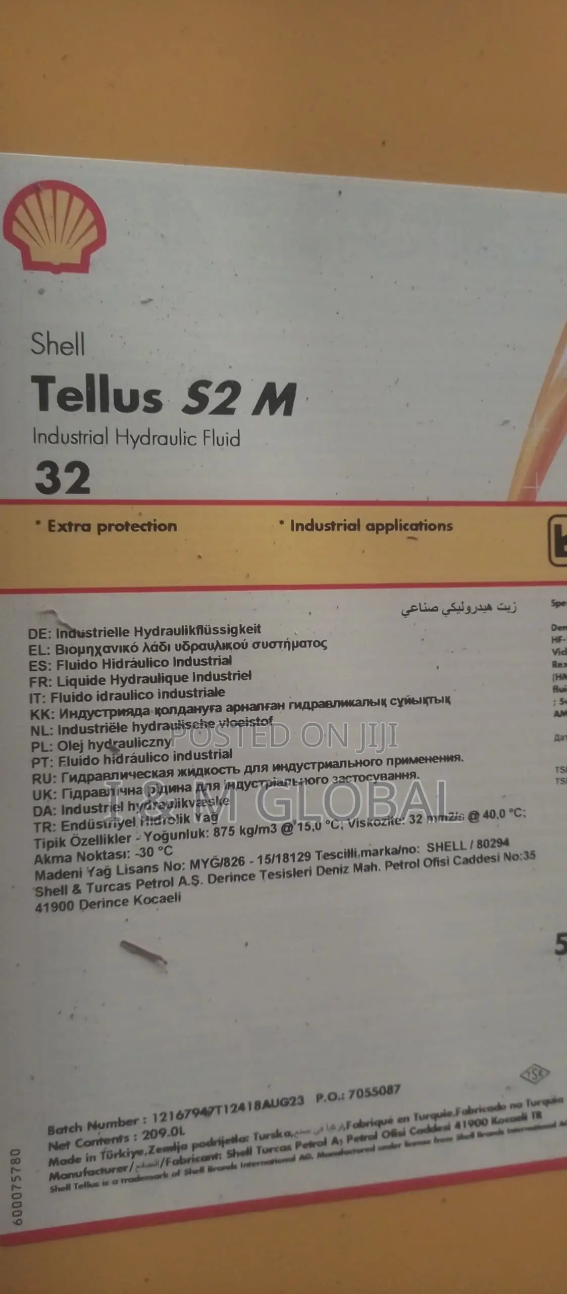 Shell Tellus All Range Available