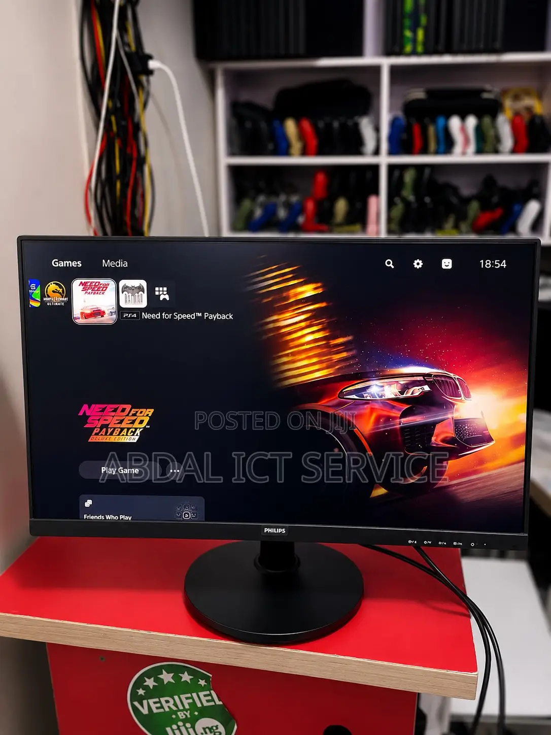 Frameless Philips 242v8 24” Full Hd Ips Monitor – Hdmi Vga