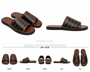 Original Borastot Handmade Leather Slides
