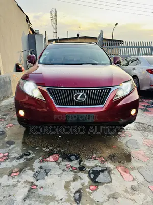 Lexus RX 350 2010 Red