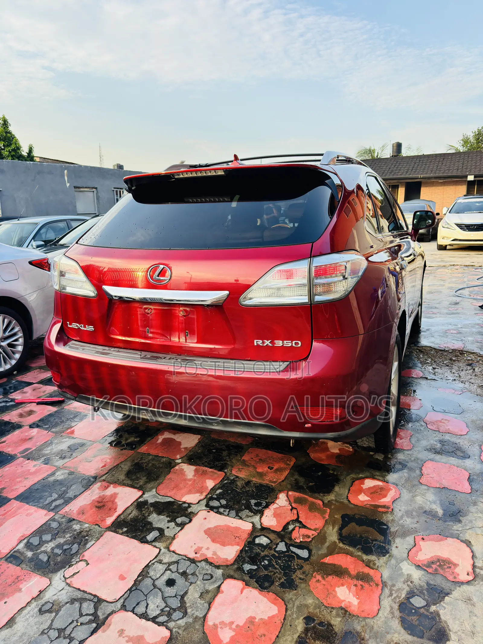 Lexus RX 350 2010 Red