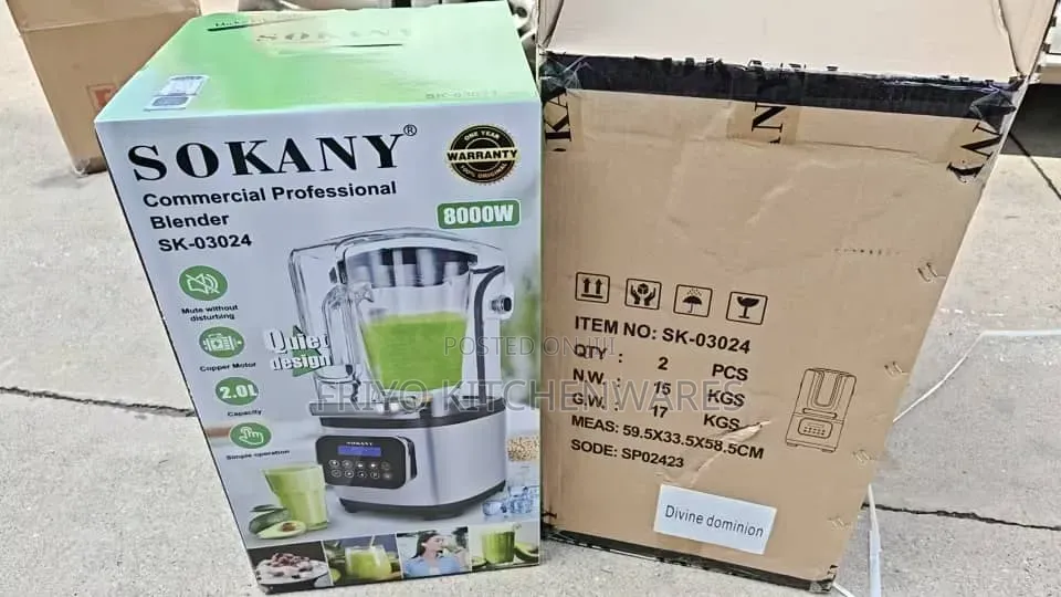 Sound Proof Commercial Blender