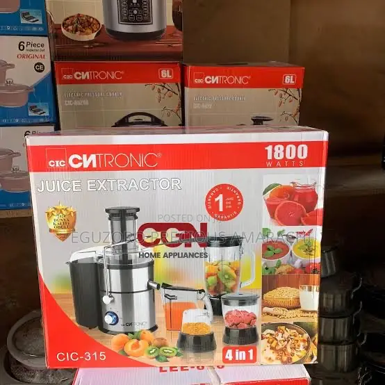 4in1 Cntronic Juice Extractor -Blender-Mincer-Mill-Grinder