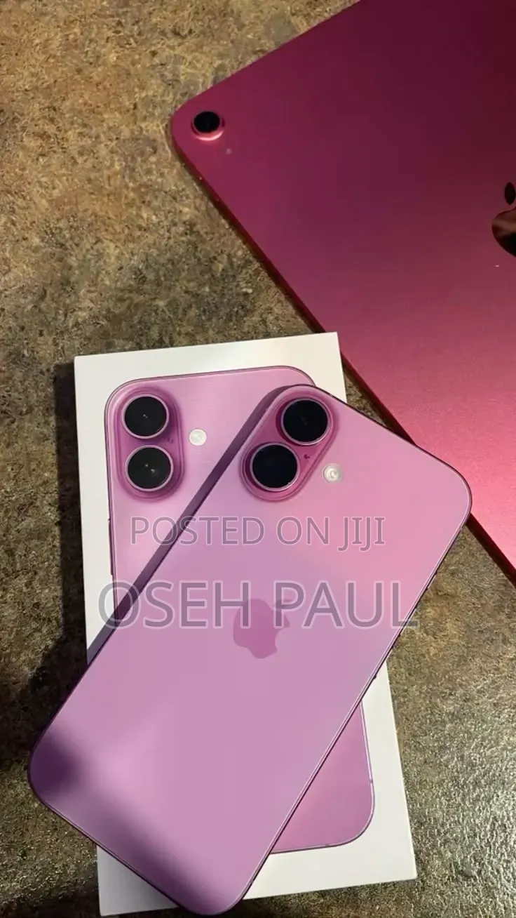 New Apple iPhone 16 256 GB Pink