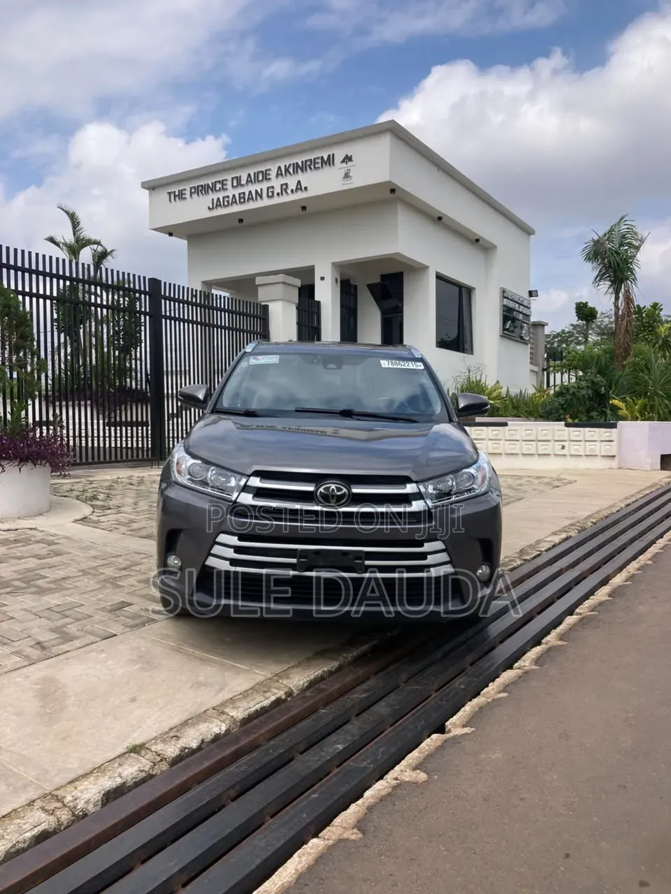 Toyota Highlander 2017 Gray