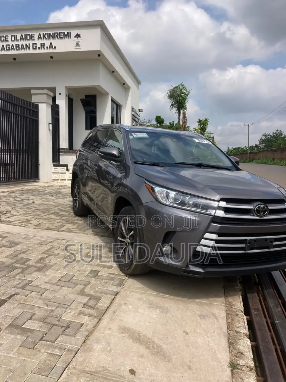 Toyota Highlander 2017 Gray