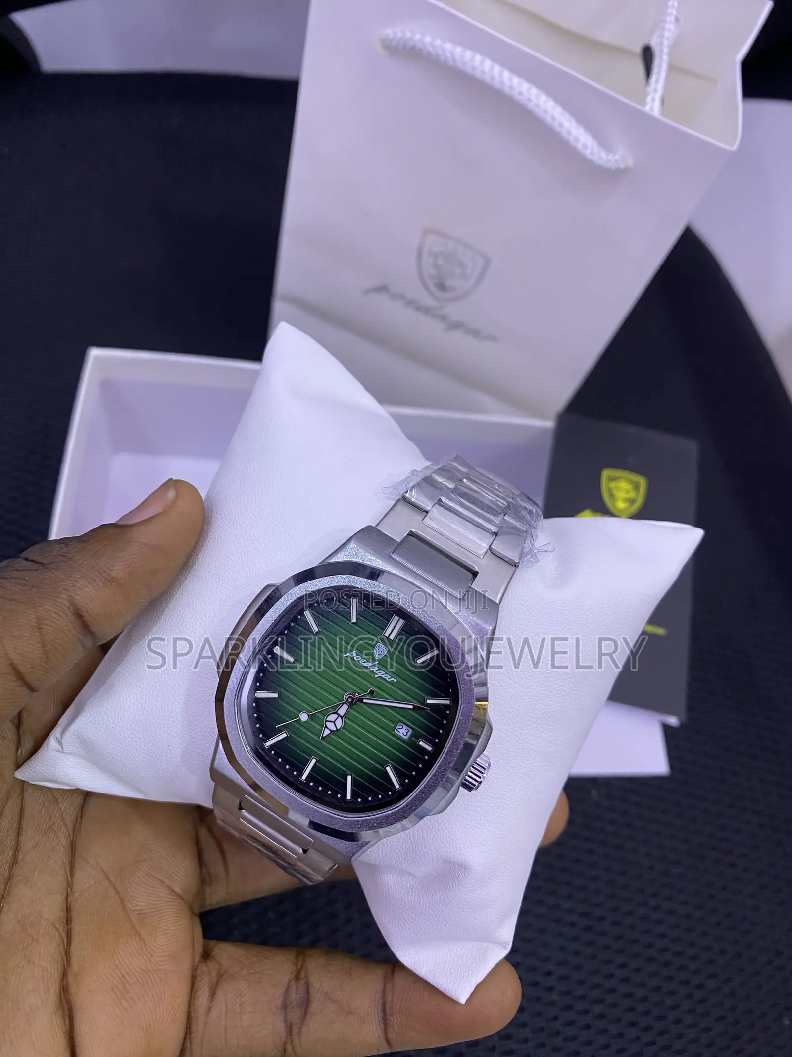 Stainless Steel Poedagar Watch for Men