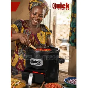 Quick Lighter Family Lite Smokeless Charcoal Stove for Fast Cooking