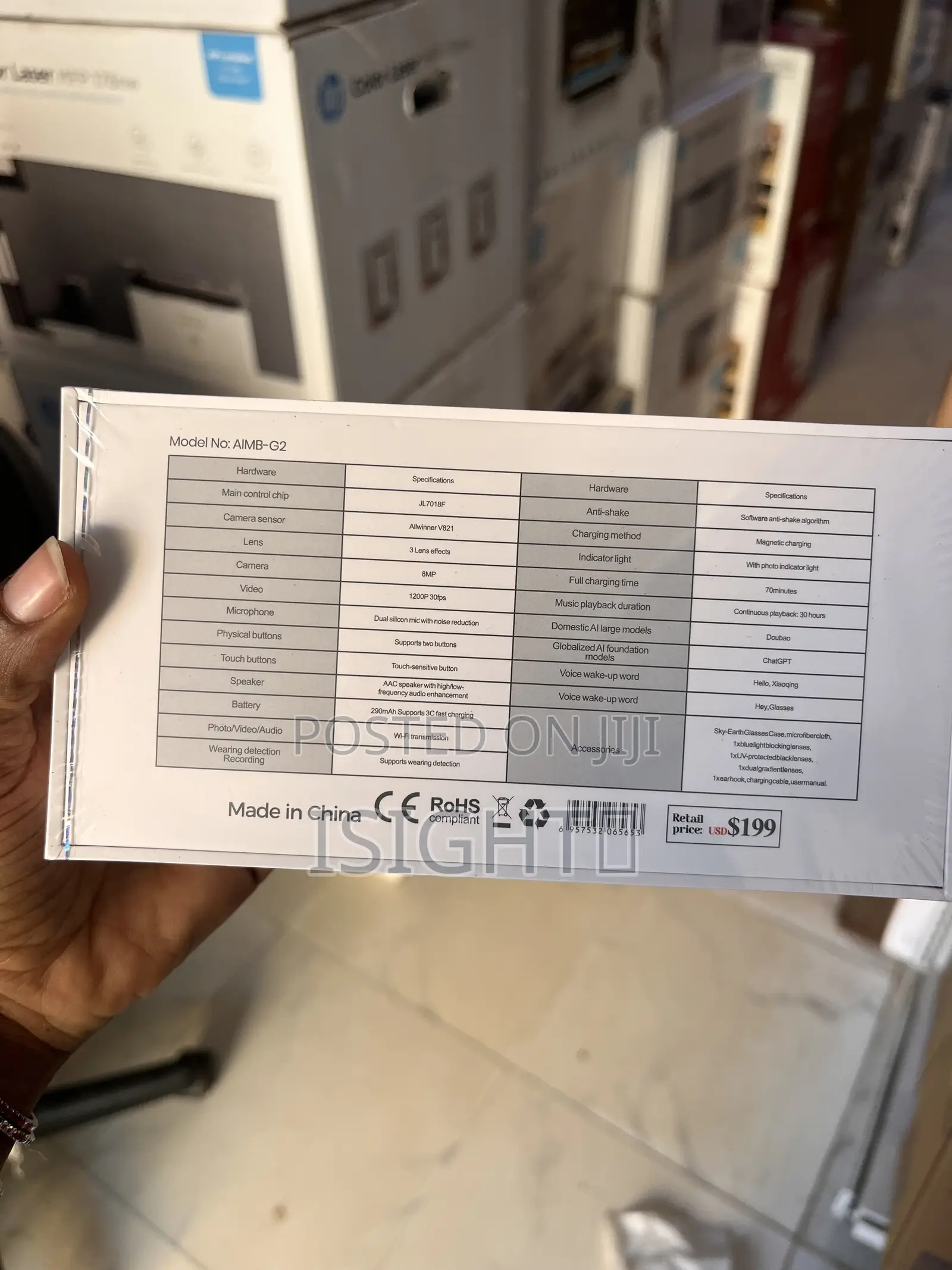 Spy Ai Glasses Aimb-G2 Series