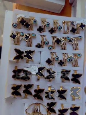 Tarnish Resistant and Adjustable Gold and Silver Rings