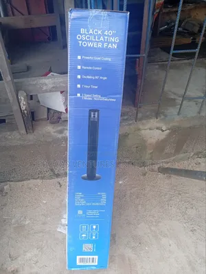 Maxi Tower Fan Black
