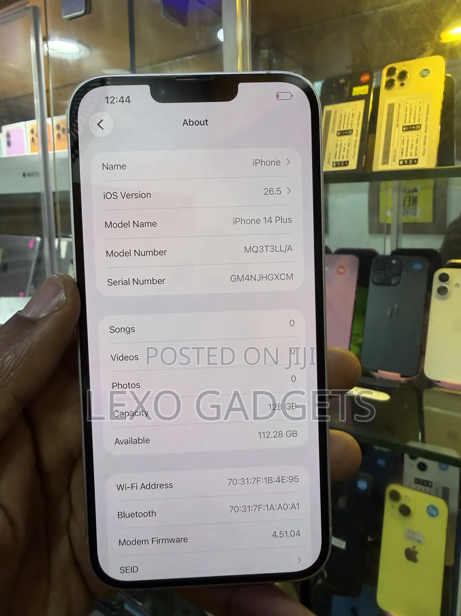Apple iPhone 14 Plus 128 GB White