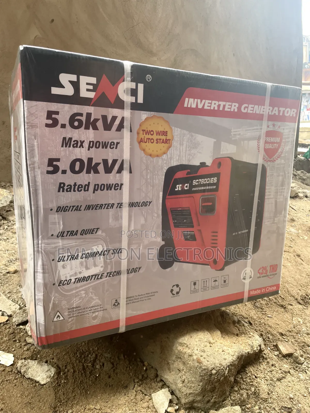 Senci 5kva High Performance Petrol Generator